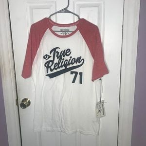 True Religion Mens Short Sleeve T-shirt Size XXL